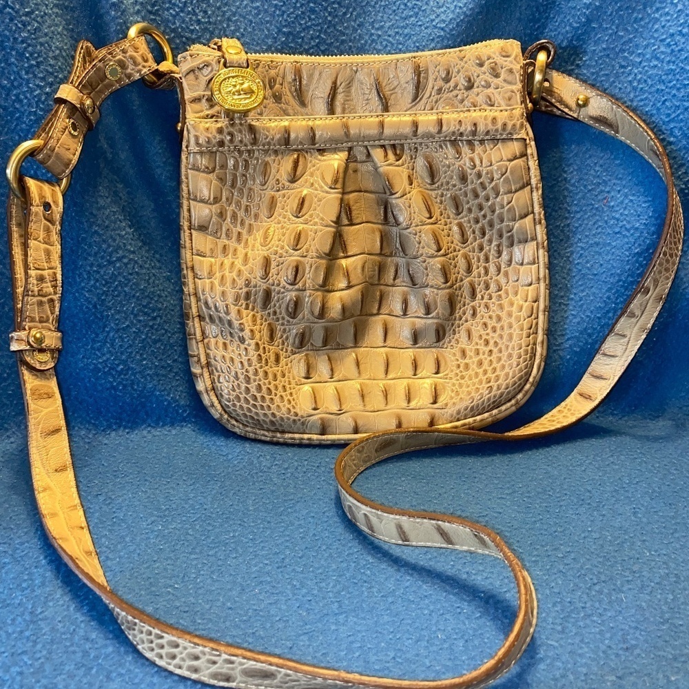 Brahmin beautiful animal print crossbody purse